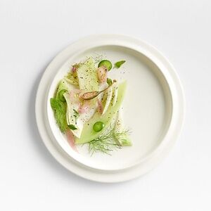 Crate&Barrel Pile Parfaite Salad Plate by Athena Calderone Collection